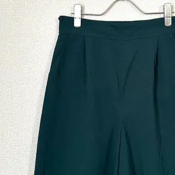 UNTITLED 와이드 팬츠 가우초 팬츠 포켓 부착 심플 루즈핏
