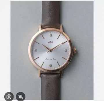 ete 30mm 손목시계 핑크 골드