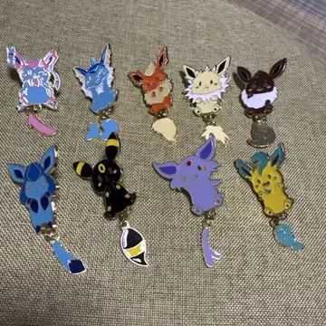 포켓몬 꼬리 살랑살랑 핑 배지 9종류