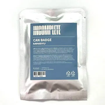 SEVENTEEN incomplete 온콘 캔뱃지 민규 미개봉