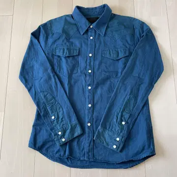 JACKROSE Luv maison 다크 블루 긴팔 셔츠