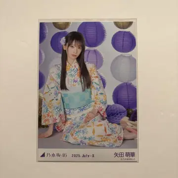 노기자카46 야타 모에카 유카타 2025년 레어포 앉은 모습 브로마이드