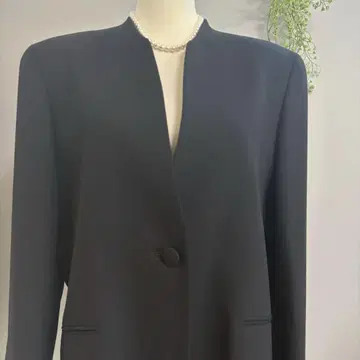 도쿄 소와르 이탈리아제 원단 포멀 자켓 19호 노카라 블랙