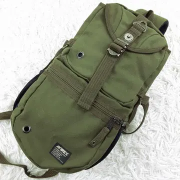 새상품급 AVIREX 숄더백 크로스바디백 사선 카키