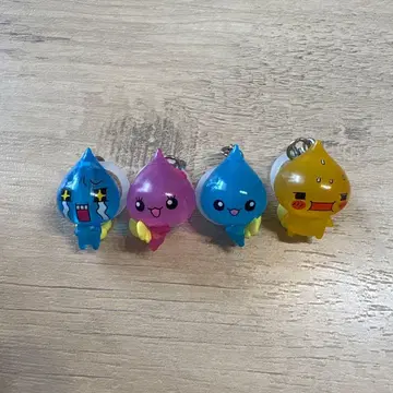 물방울 메지루시 액세서리 4개 세트