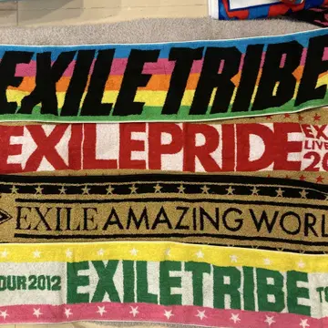 타월 묶음 판매 EXILE TRIBE 타월 다색 디자인
