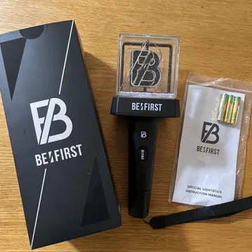 BE:FIRST 응원봉 초기 version 상자, 설명서, 배터리 포함