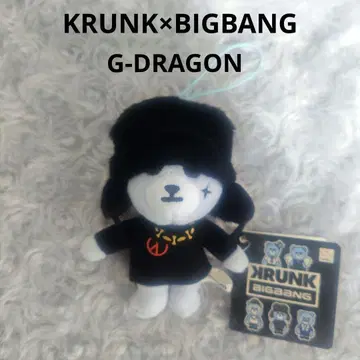 KRUNK x BIGBANG G-DRAGON 지용 마스코트 봉제 인형