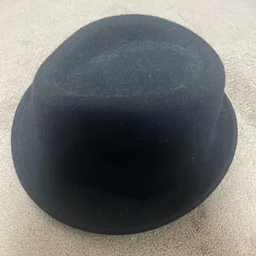 블랙 펠트 보울러 햇