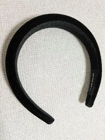 THE HAIR BAR TOKYO 벨로아 헤어밴드 블랙