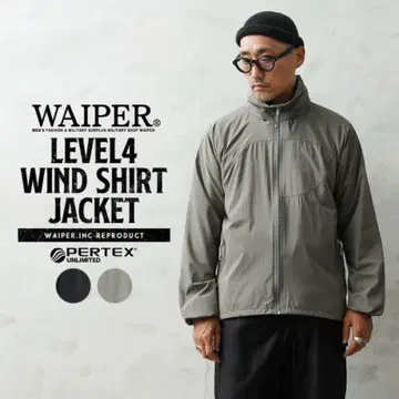 WAIPER.inc LEVEL4 윈드 셔츠 자켓 PERTEX