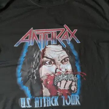 앤스랙스 ANTHRAX U.S. ATTACK TOUR 티셔츠