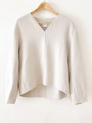 Spick & Span 더블 페이스 V넥 탑