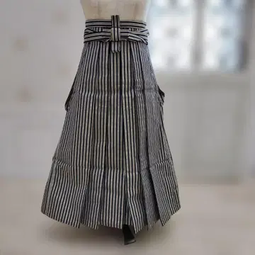 성인식 하카마 블루 하카마 길이 85cm