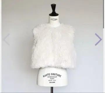 gypsohila 지프소필리아 Poodle Vest 화이트