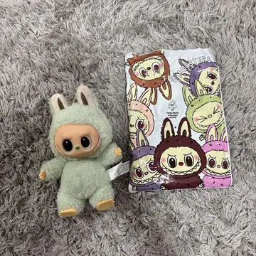 라후후 봉제 인형 마카롱풍