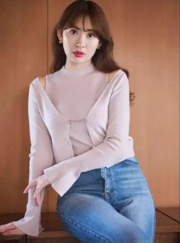 herlipto Flared Sleeve Knit Set S 사이즈