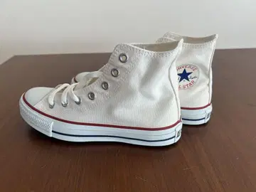 CONVERSE ALL STAR 화이트 하이컷 23.5cm 새상품