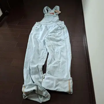 Levi's 라이트 블루 오버롤 S