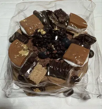해외 스퀴즈 로터스 초코 케이크