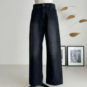 argue MELLOW STRAIGHT BLACK DENIM
