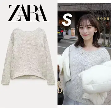 ZARA의 울&알파카 블렌드 니트 스웨터