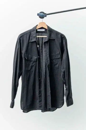 FUJITO 블랙 긴팔 셔츠