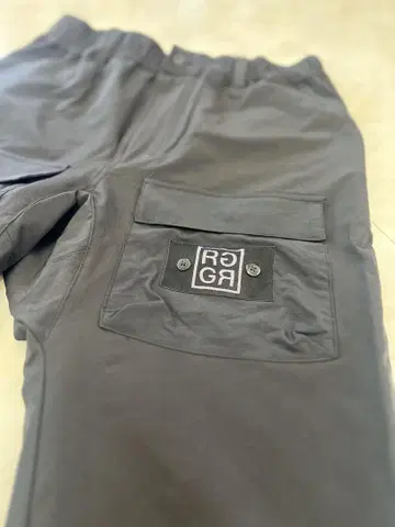 라프로그 스테디셀러 로고 포함 남성 바지 블랙 L 사이즈