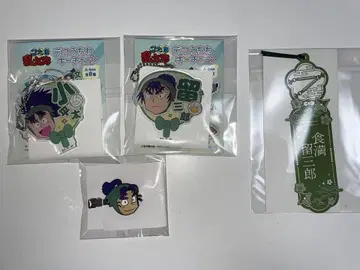 닌타마 란타로 식만류삼랑 칠송소평태 조강문차랑 데코 부채 키체인 책갈피