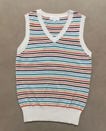 Callaway 니트 베스트 멀티 컬러 사이즈 M