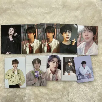 BTS 진 jin 트레이딩 카드 미니 사진