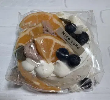 해외 스퀴즈 오렌지 케이크