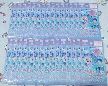 푸니루는 귀여운 슬라임 트레이딩 카드 컬렉션 클리어 미개봉 30팩