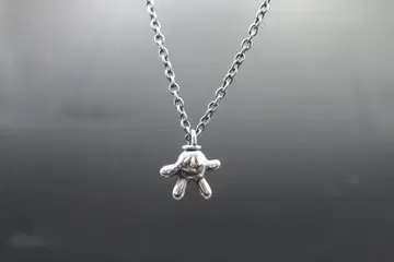 미사용 잼홈메이드 x 디즈니 미키 핸드 목걸이 콜라보