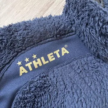 ATHLETA 플리스 자켓 M 네이비 남성용