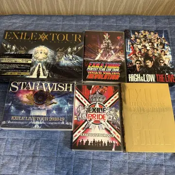 EXILE DVD 세트 6매 구성 낱개 판매 불가
