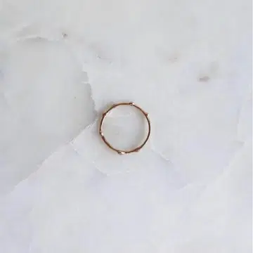 [ NOZOMI DESIGNS ] K10 Melt Ring 골드링