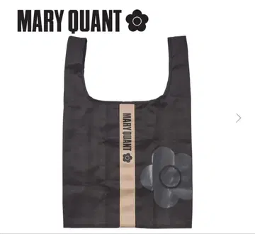 MARY QUANT 에코백 블랙