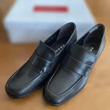리갈 5cm 힐 로퍼 블랙