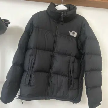THE NORTH FACE 블랙 다운 자켓 눕시