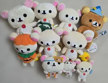 코리락쿠마 리락쿠마 봉제 인형 묶음 판매