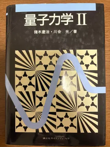 양자역학 II 이노키 케이지 카와이 히카루 저 코단샤 사이언티픽