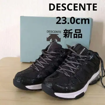 [ 새상품 ] DESCENTE/데상트 피트니스 신발 블랙 23cm
