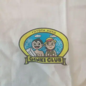 도요타 Genki Club T셔츠 화이트