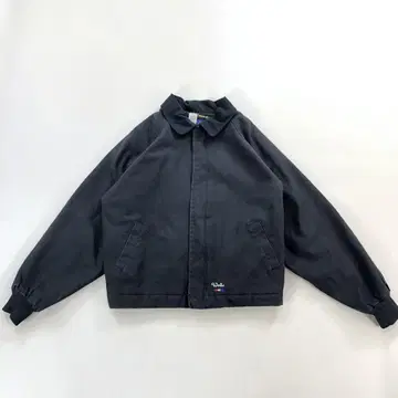[ 초레어 ] WALLS 래글런 덕 자켓 블랙 짧은 기장