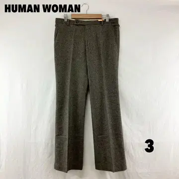 W0628S HUMAN WOMAN 스트레이트 팬츠