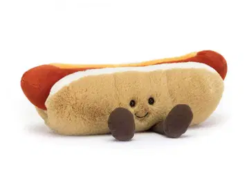 핫도그 봉제 인형 jelly cat