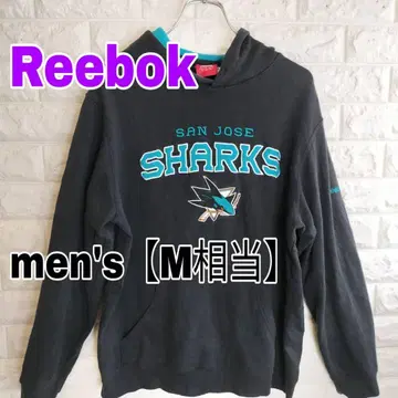 D99 [Reebok] 후드티 속기모 [남성용 M 상당] 블랙