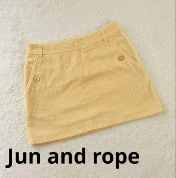 jun and rope 준앤로페 가는 보더 골프 여성용 스커트