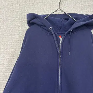 헤인즈 맨투맨 후드티 지퍼 무지 미국 빈티지 의류 L 2880